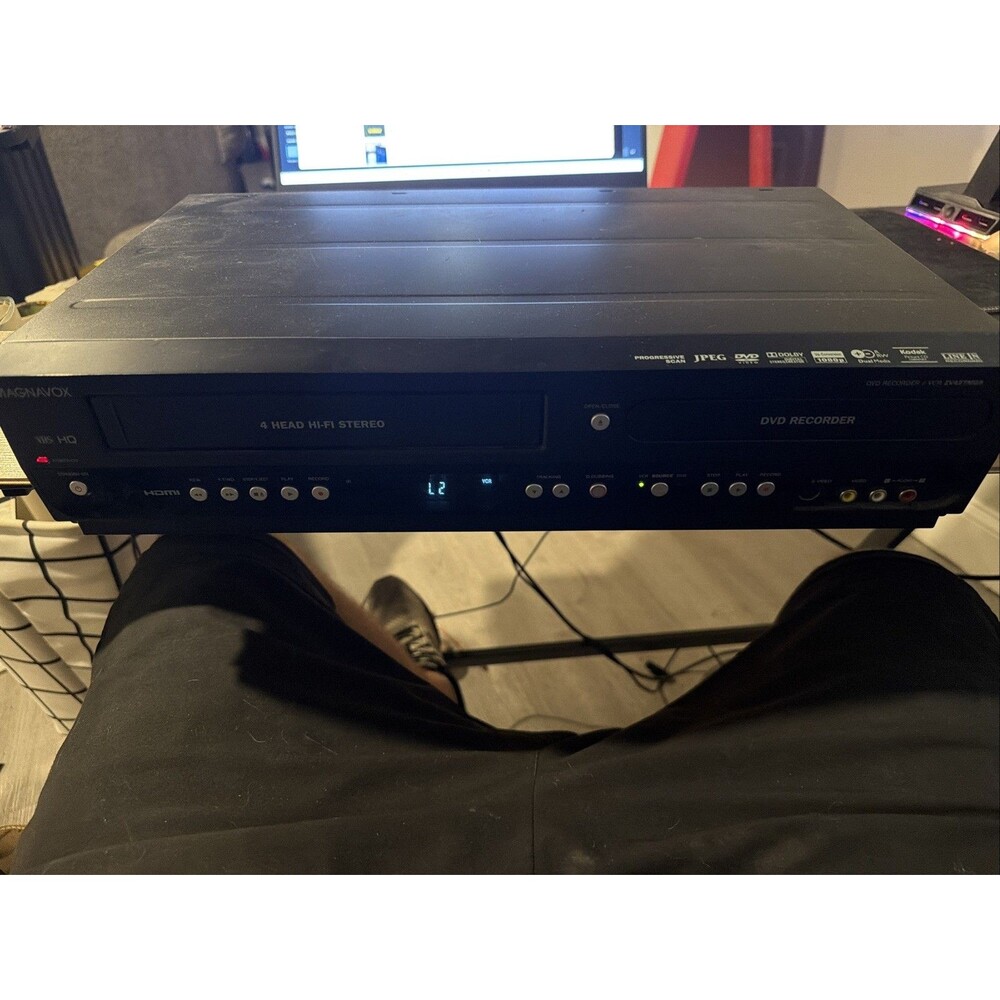 Magnavox ZV427MG9A VCR/DVD Recorder Combo Transfer VHS to DVD Tested